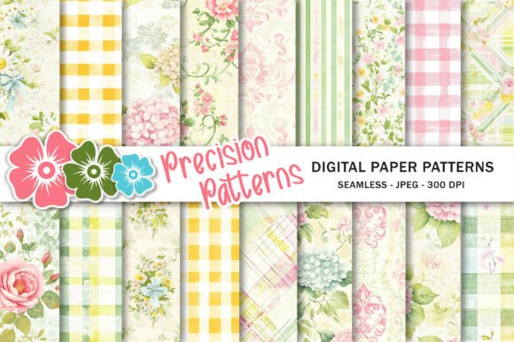 Download Spring Floral Digital Paper - Paper Collection