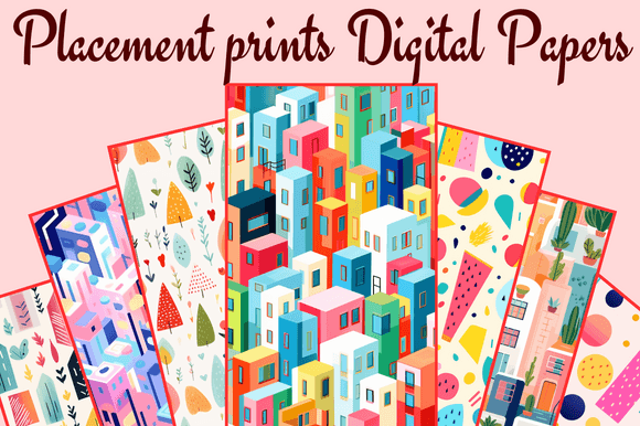 Download Placement Prints Digital Papers - Paper Collection