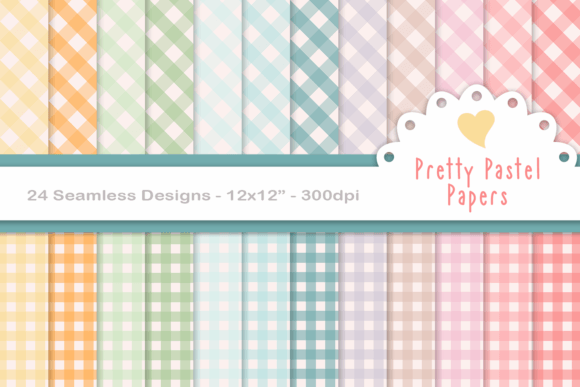 Download Seamless Pastel Gingham Paper - Paper Collection