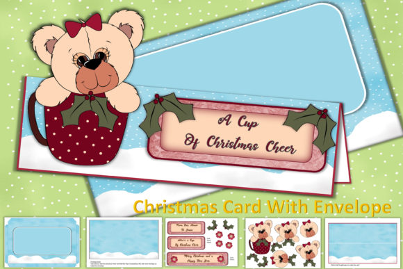Download Christmas Card Making Kit with Envelope - Card making Collection