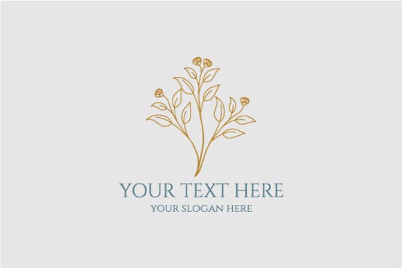 Download Elegant Golden Floral Decoration Element - Floral decoration Collection