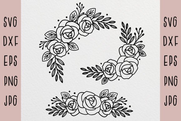 Download Flower Border, Floral Decoration, Roses - Floral decoration Collection