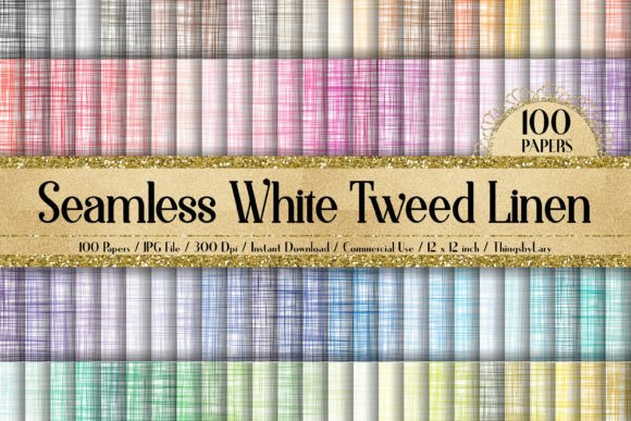 Download Seamless White Linen Fabric Papers - Paper Collection