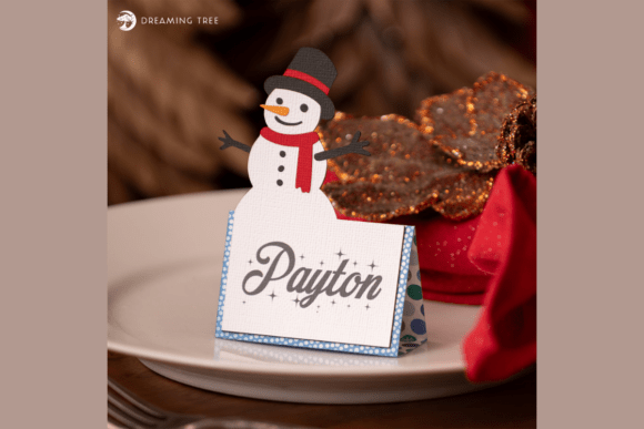 Download Snowman Placement Card - Placement Collection