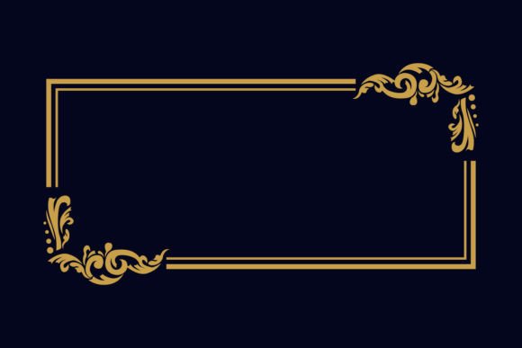 Download Vintage Pattern Border Floral Decoration - Floral decoration Collection