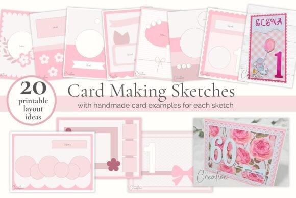 Download Card Making Sketches - Layout Templates - Card making Collection