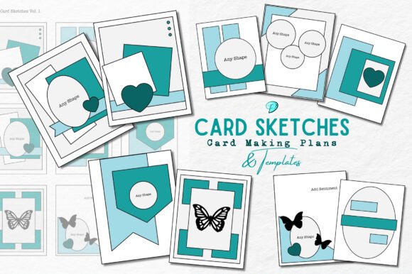 Download Card Making Sketches Vol. 1 - Card making Collection